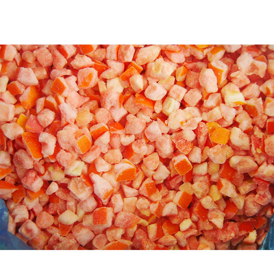 HALAL Certified Frozen Vegetables Factory IQF Tomato Dices 10mm Frozen Diced Tomatoes in China
