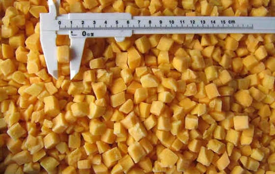 Organic IQF Frozen Yellow Sweet Bell Pepper Strips Sliced Dice Cubes Freezing Healthy Natural Chinese