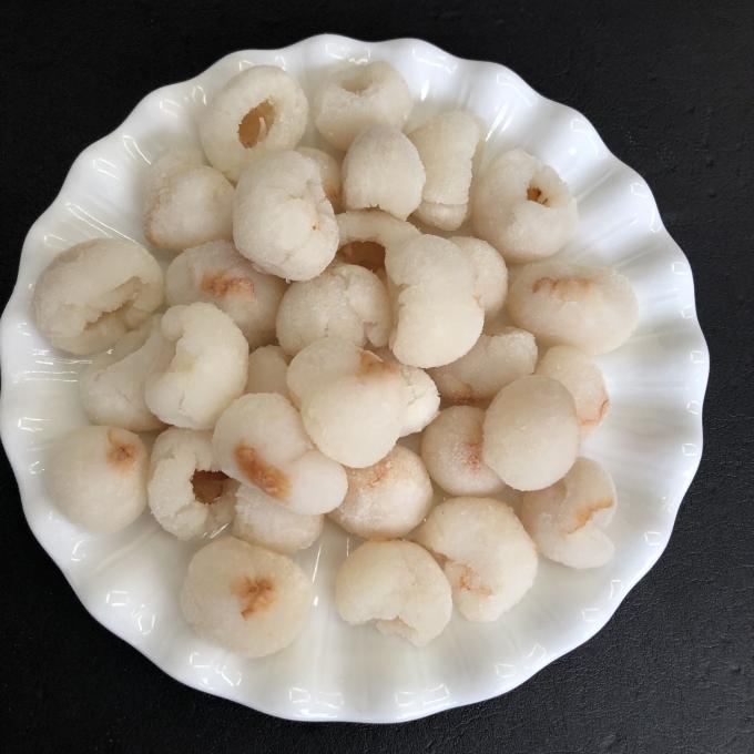 Sinocharm BRC A Approved IQF Frozen Product Fruit Peeled Lychee Good Price Best Price Lychee Wholesale Frozen Organic Lychee Продукт, одобренный IQF замороженный Фрукты Личи с очищенной кожурой Хорошая цена Лучшая цена Личи оптом Замороженный органический Личи 2