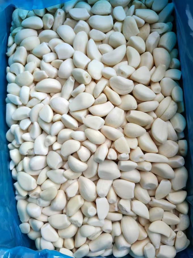 Горячие продукты Фабричная цена Белый цвет BRC Сертификаты HACCP Замороженные овощи IQF Органический чеснок 0