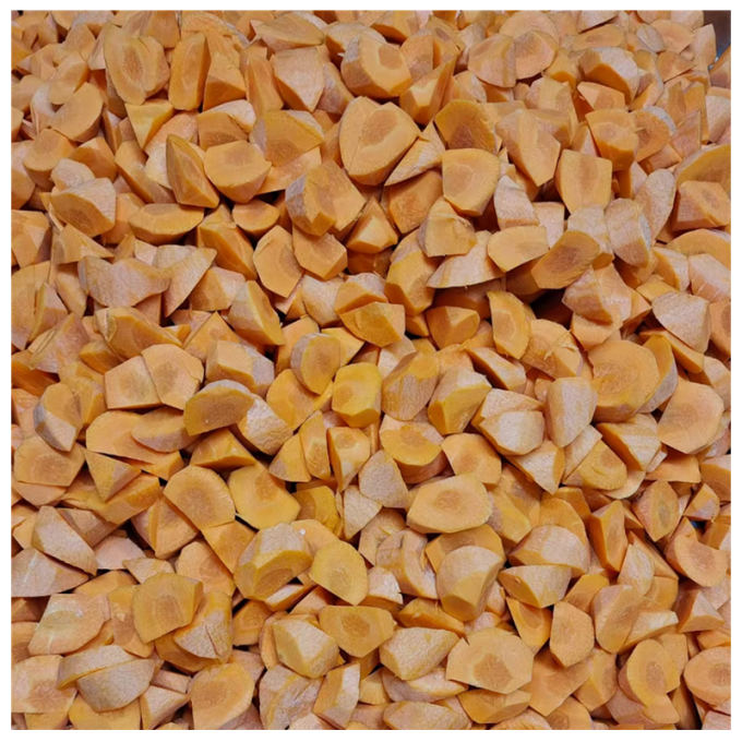 2025 Новый урожай Замороженная морковь на кусочках Замороженная свежая морковь 1