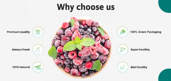 Высококачественный IQF Замороженные абрикосы вдвое горячие продажи для оптовой и розничной торговли Фабричная цена Сохранение воды оптовая упаковка 5