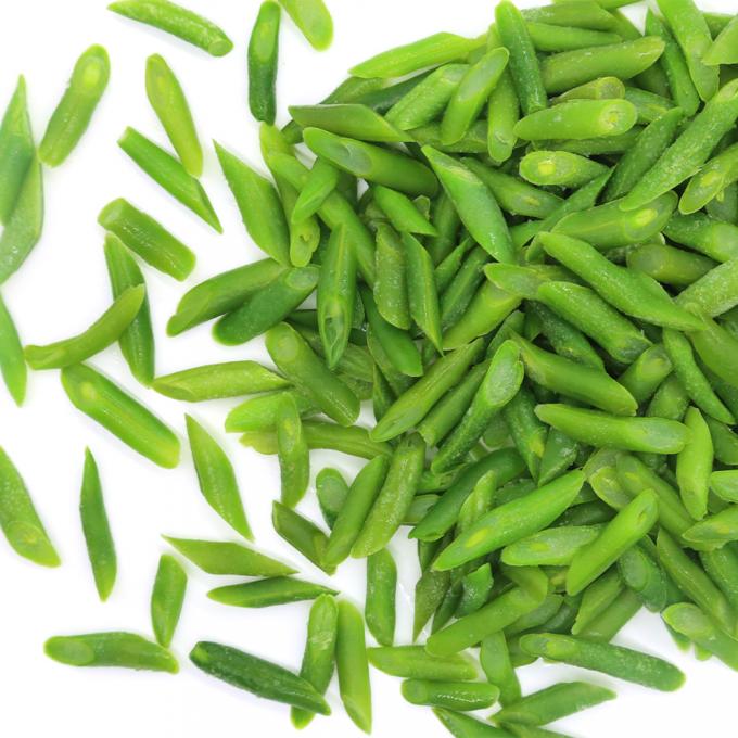Китайская фабрика продажа прямые замороженные овощи IQF замороженные зеленые бобы резать OEM или ODM дизайн 1