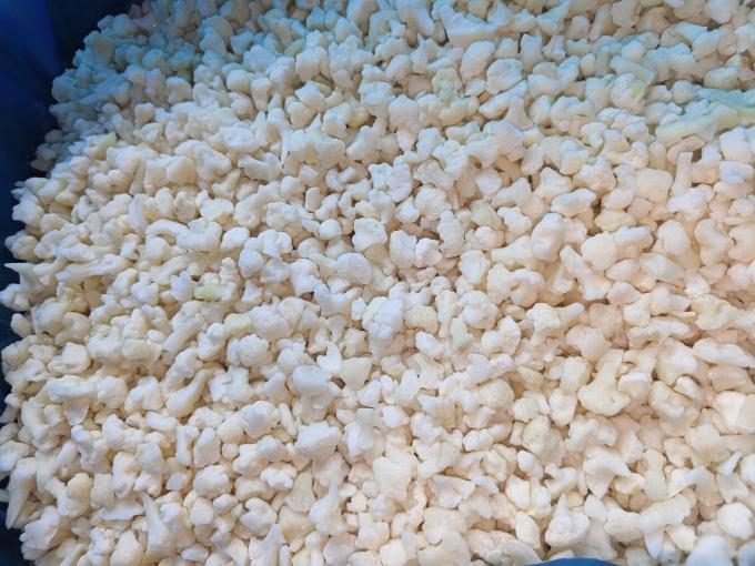 Китайская цветная капуста премиум-класса по заводской цене. Цветная капуста сертифицирована по HACCP и BRC, натуральный вкус, органическая, IQF заморозка. 1