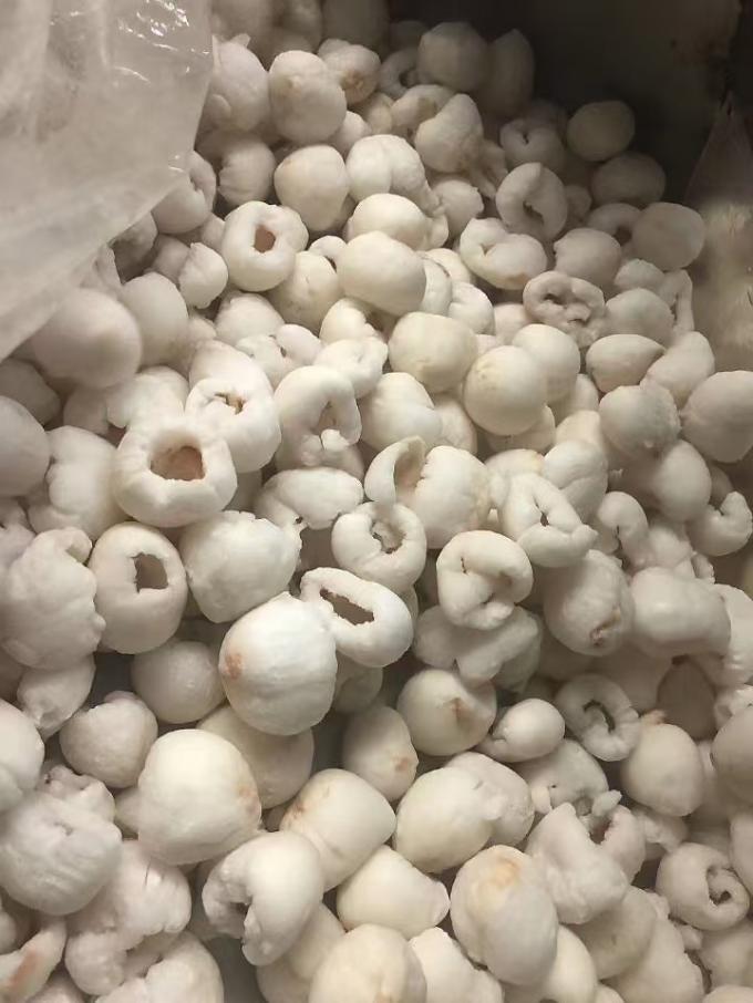 Замороженный целый личи, очищенный от кожи, в большом упаковке на картон IQF Сладкий вкус личи с манго 3